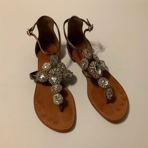 Vince Camuto Jeweled Thong Sandal 🔥